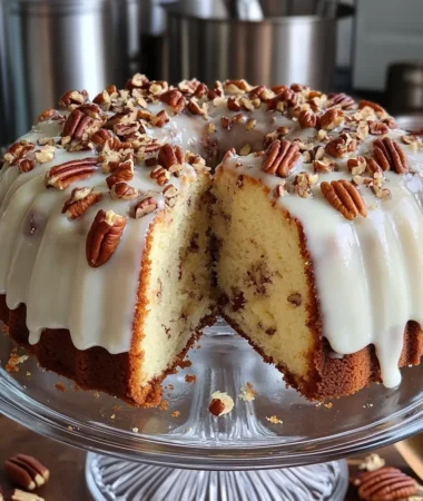 Butter Pecan Pound Cake