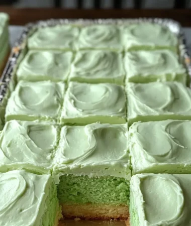 Pistachio Pineapple Cake