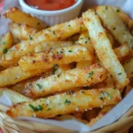 Baked Garlic Parmesan Fries