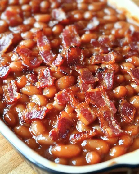 Brown Sugar and Bacon Baked Beans