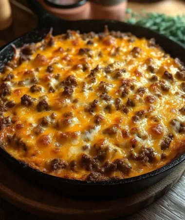 Cheeseburger Casserole