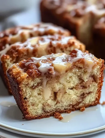Cinnamon Swirl Apple Fritter Bread
