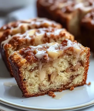 Cinnamon Swirl Apple Fritter Bread