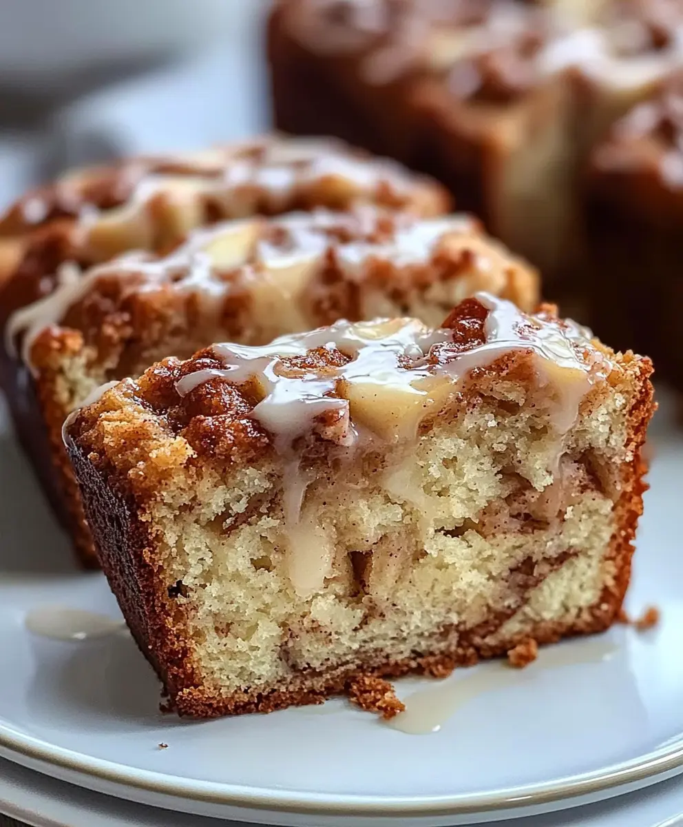 Cinnamon Swirl Apple Fritter Bread