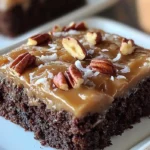 German Chocolate Sheet Cake