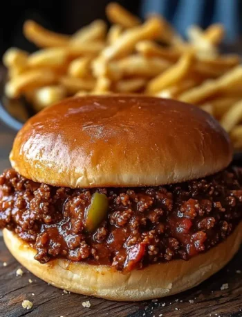 Homemade Sloppy Joes