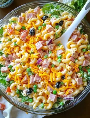 Layered Pasta Salad