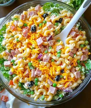 Layered Pasta Salad