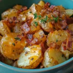 Oven Fried Potatoes & Onions