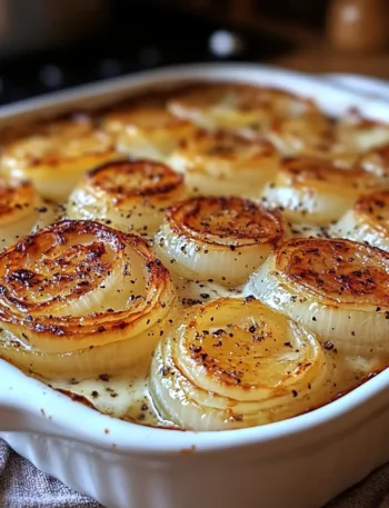 Roasted Parmesan Creamed Onions