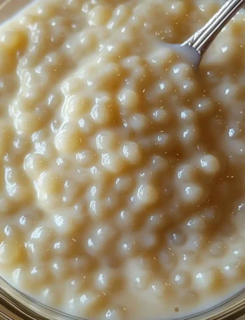 homemade Tapioca Pudding