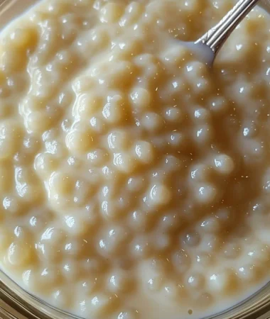 homemade Tapioca Pudding