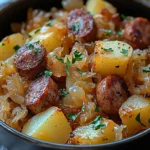 Polish Sausage, Sauerkraut & Potatoes