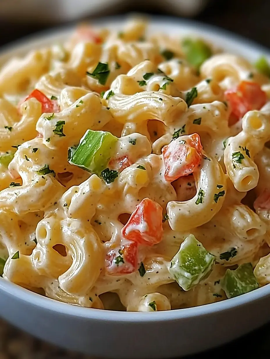 Sweet Amish Macaroni Salad