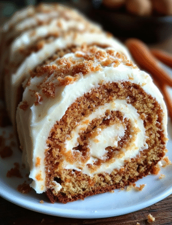 Carrot Cake Roll