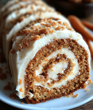 Carrot Cake Roll