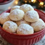 BUTTERY PECAN SNOWBALL COOKIES