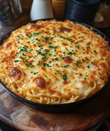 Baked Cream Cheese Spaghetti Recipe