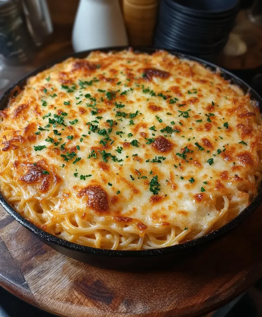 Baked Cream Cheese Spaghetti Recipe