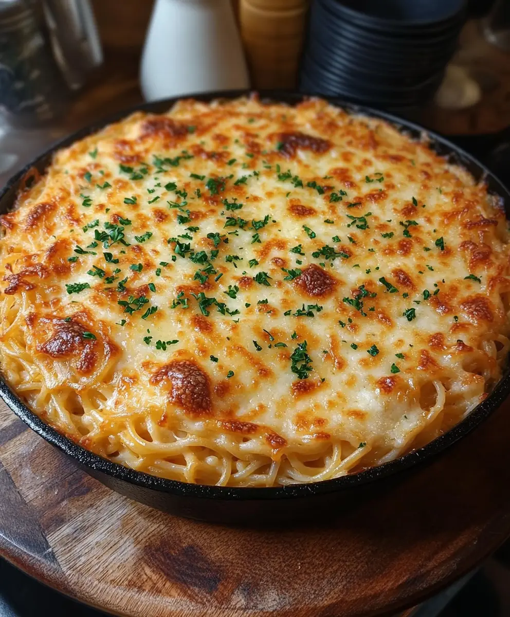 Baked Cream Cheese Spaghetti Recipe