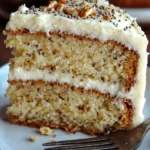 Banana Cake With Buttercream Frosting