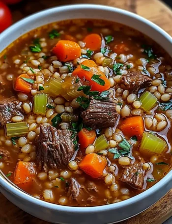 Beef & Barley Soup