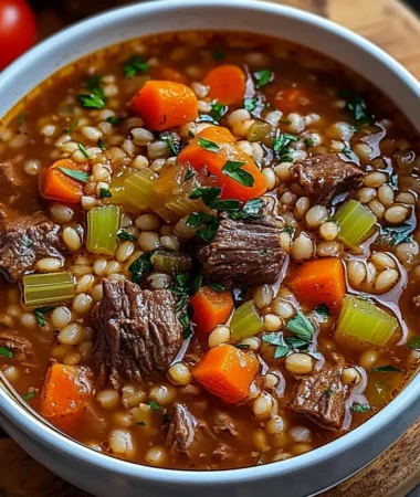 Beef & Barley Soup
