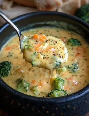 Broccoli cheddar soup recipe