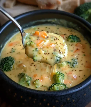 Broccoli cheddar soup recipe