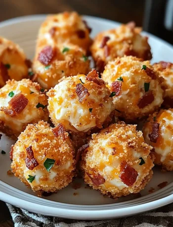 Carb bacon cheddar mini cheese balls