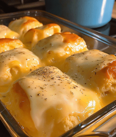 Chicken Bubble Biscuit Bake Casserole