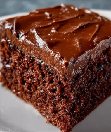 Chocolate Depression Cake