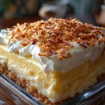 Coconut Cream Layered Dessert