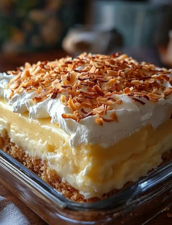 Coconut Cream Layered Dessert