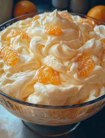 Creamsicle Orange Fluff