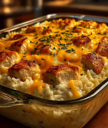 Creamy Chicken Rice Casserole