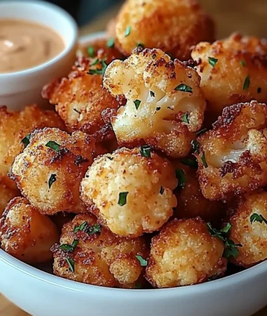 Crispy Roasted Cauliflower