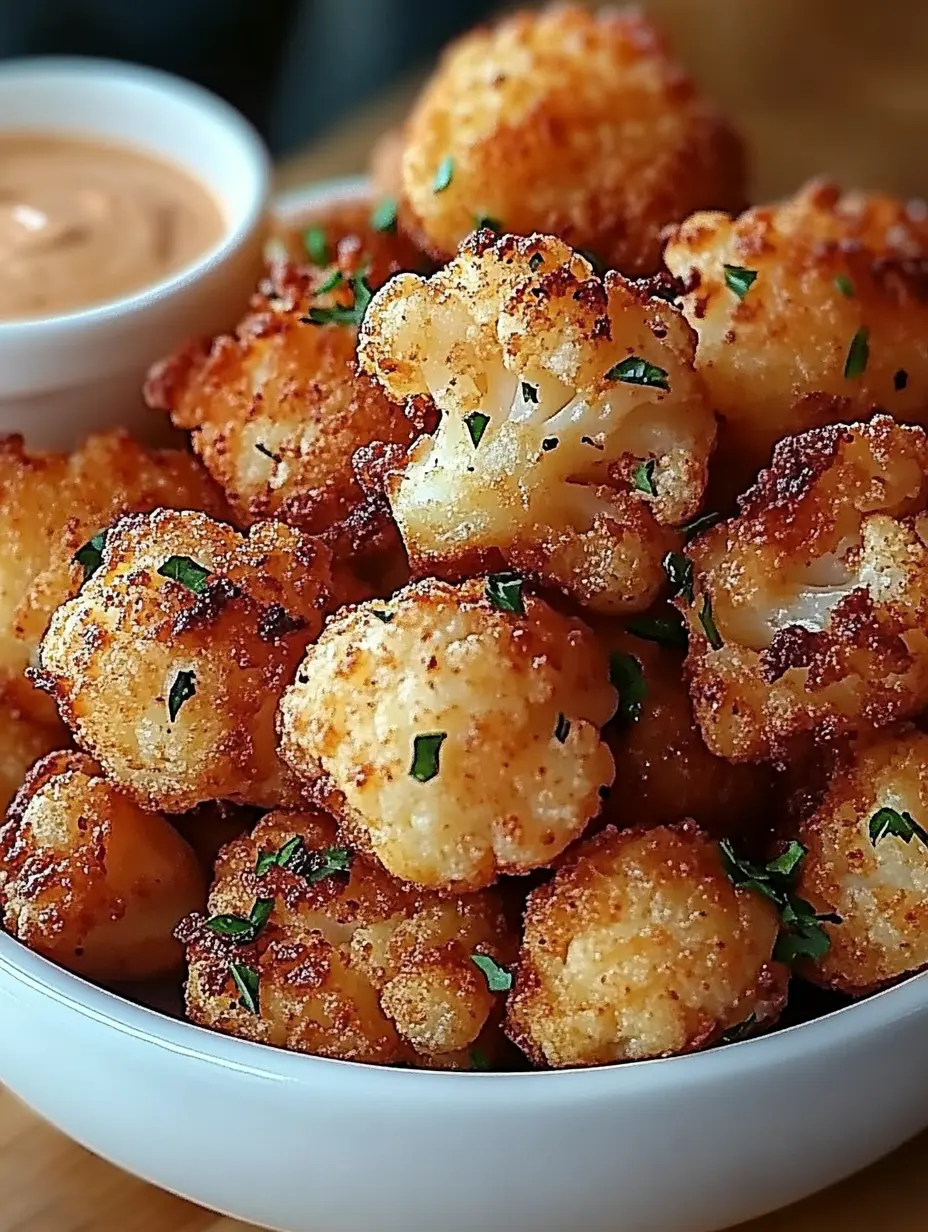 Crispy Roasted Cauliflower