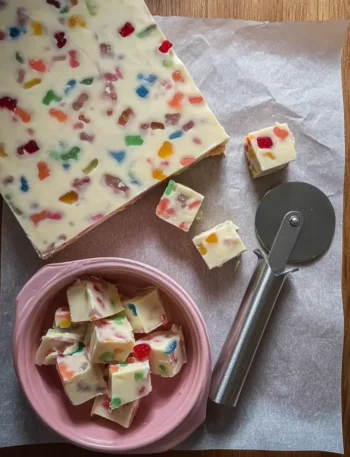 Four Ingredient Nougat Bars