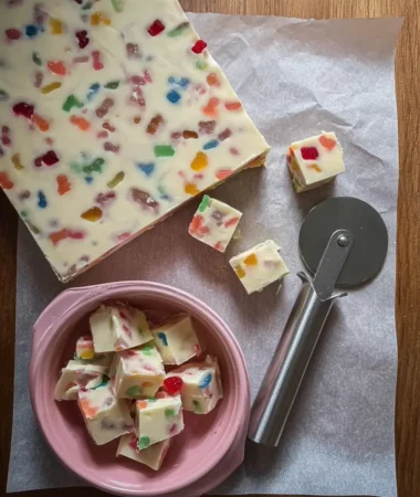 Four Ingredient Nougat Bars