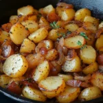 Fried Potatoes and Onions