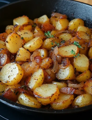 Fried Potatoes and Onions