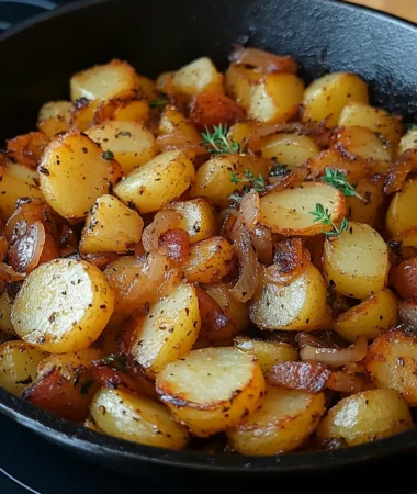Fried Potatoes and Onions