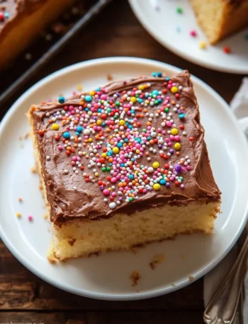Homemade Vanilla Cake Recipe