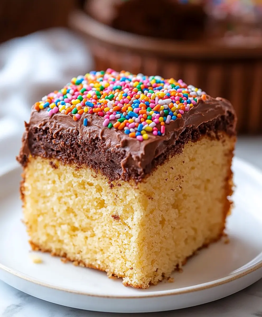Homemade Vanilla Cake Recipe
