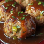 Leftover Turkey Stuffing Balls