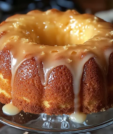 Lemon Cream Cheese Pound Cake