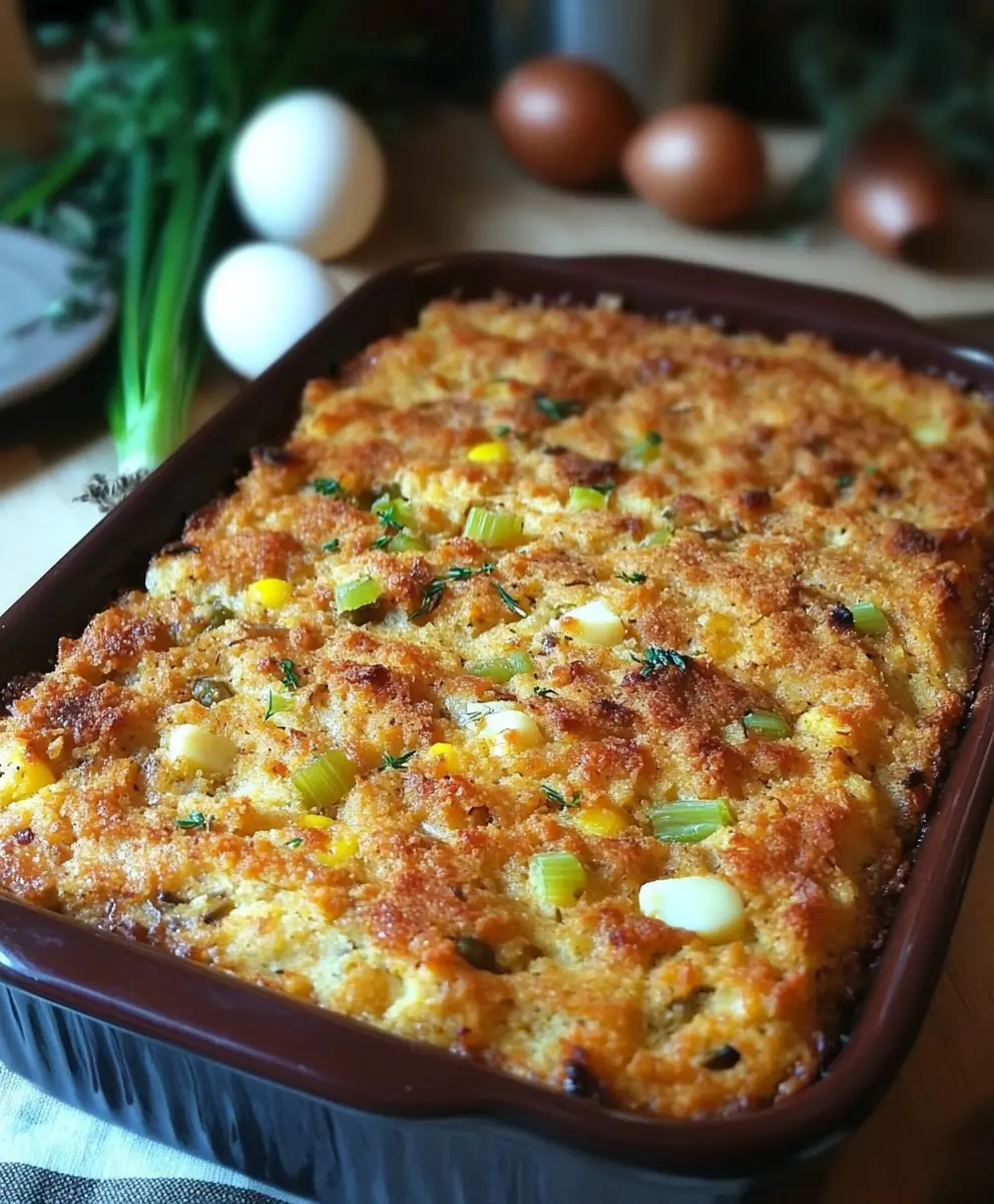 Mama’s Cornbread Dressing