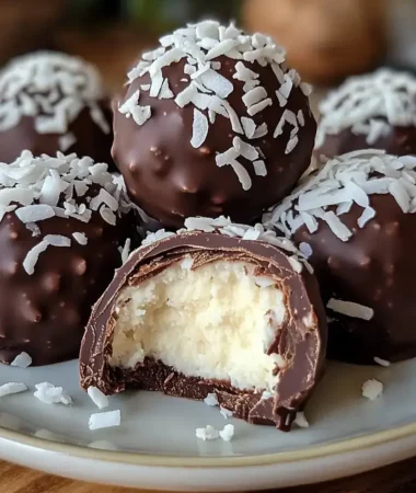 No Bake Coconut Cream Balls