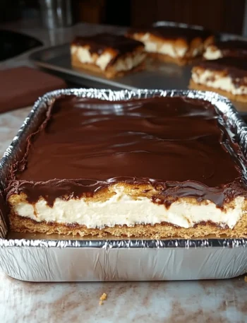 No bake Chocolate Eclair Cake
